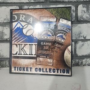 Colorado Rockies Ticket Holder Book
